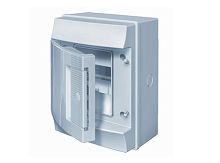 Бокс внутреннего монтажа Mistral41 белая дверь IP41: 1 ряд, 4 модуля, 202 х 152 х 105 (ВхШхГ) |  код. 1SLM004101A1100 |  ABB